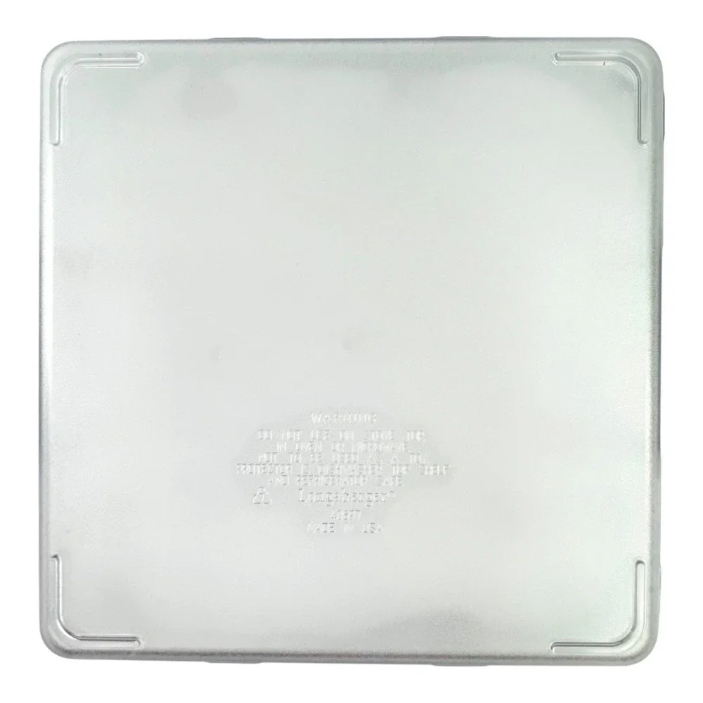 Longaberger 8x8 Serving Solution Hard Plastic Protector With‎ Lid